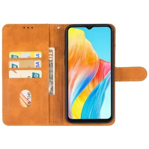 SMOOTH Peňaženkové puzdro pre Oppo A38 hnedé