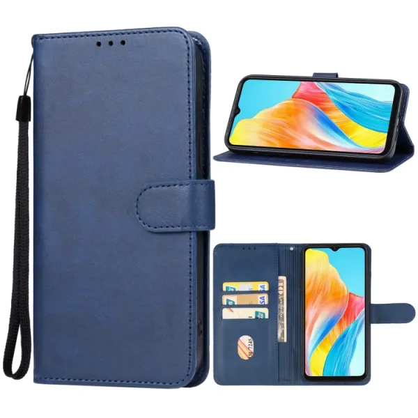 SMOOTH Peňaženkové puzdro pre Oppo A38 modré