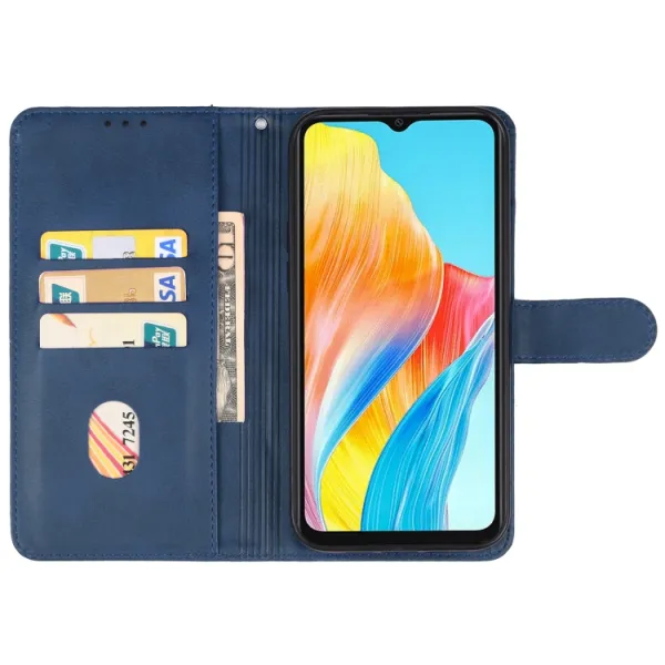 SMOOTH Peňaženkové puzdro pre Oppo A38 modré