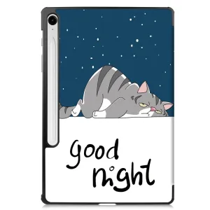 ART Zaklápacie puzdro pre Samsung Galaxy Tab S9 FE / Tab S10 FE / Tab S10 Lite LAZY CAT