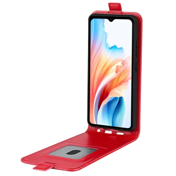 Vyklápacie puzdro pre Oppo A38 červené
