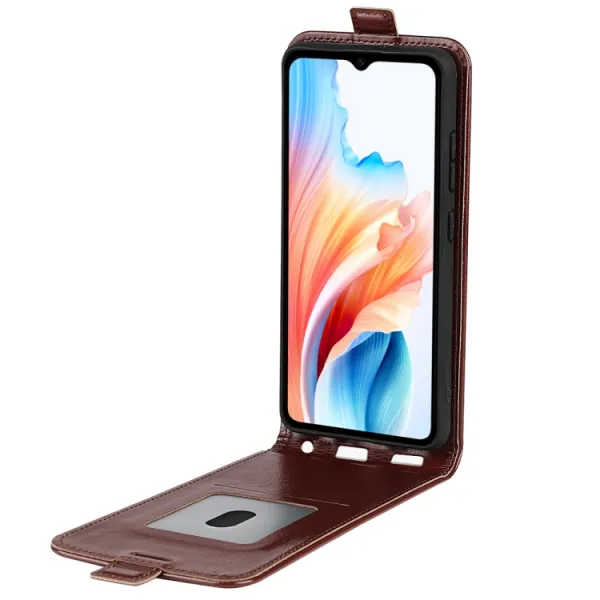 Vyklápacie puzdro pre Oppo A38 hnedé