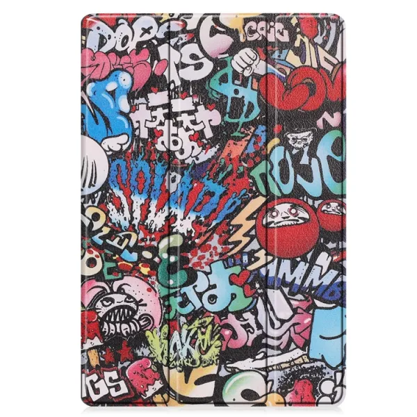 ART Zaklápacie puzdro pre Samsung Galaxy Tab S9 FE+ GRAFFITI