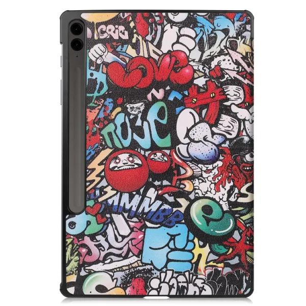 ART Zaklápacie puzdro pre Samsung Galaxy Tab S9 FE+ GRAFFITI