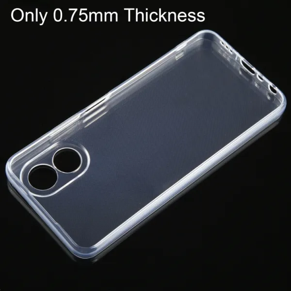 TPU Silikónový kryt pre Oppo A38 priehľadný