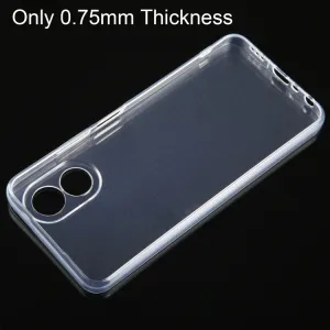 TPU Silikónový kryt pre Oppo A38 priehľadný
