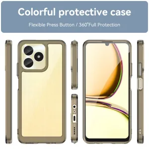 CRYSTAL Ochranný kryt pre Realme C51 šedý