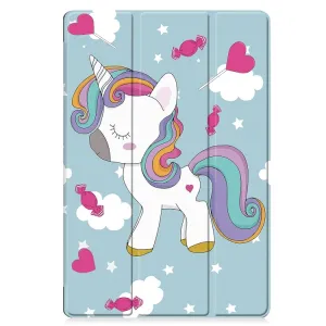 ART Zaklápacie puzdro pre Samsung Galaxy Tab S9 FE+ UNICORN