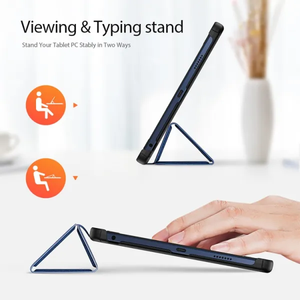 Dux Ducis Domo puzdro na Lenovo Tab M10 10.6'', modré
