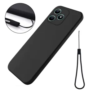 RUBBER Ochranný kryt pre Realme C51 čierny