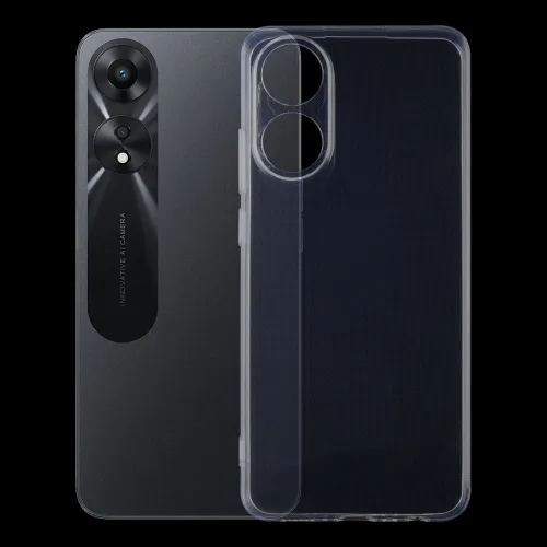 TPU Silikónový kryt pre Oppo A78 priehľadný