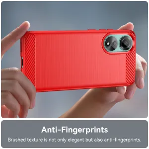 FLEXI TPU Kryt pre Oppo A78 červený