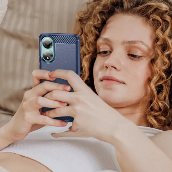 FLEXI TPU Kryt pre Oppo A78 modrý