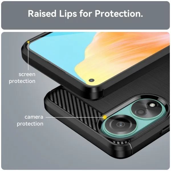 FLEXI TPU Kryt pre Oppo A78 čierny