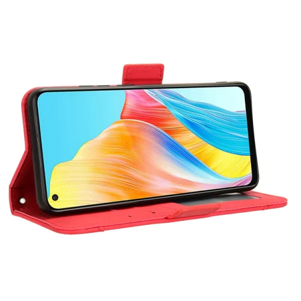 SLOT Peňaženkový obal pre Oppo A78 červený
