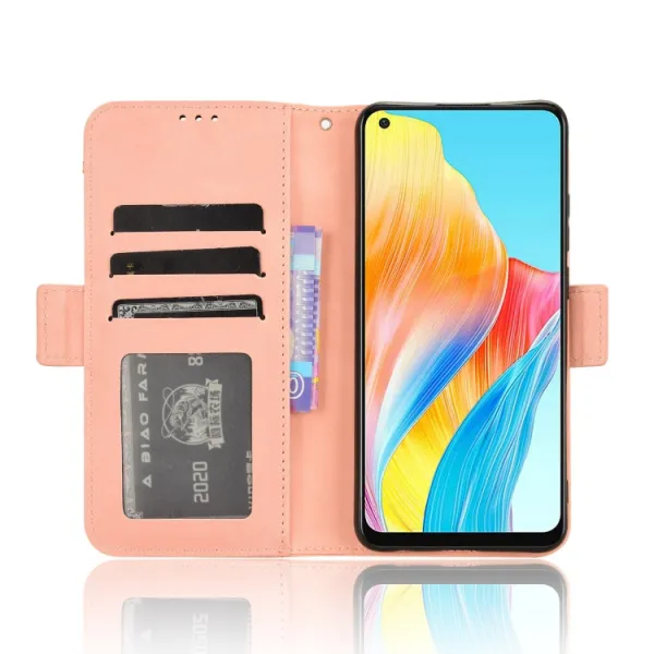 SLOT Peňaženkový obal pre Oppo A78 ružový