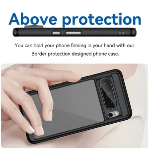 CRYSTAL Ochranný kryt pre Google Pixel 8 Pro čierny
