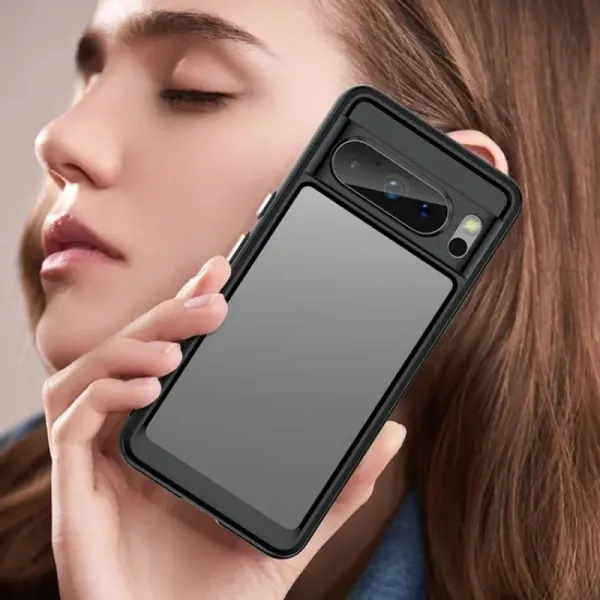 CRYSTAL Ochranný kryt pre Google Pixel 8 Pro čierny