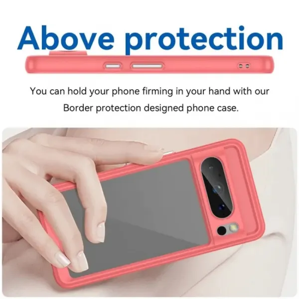 CRYSTAL Ochranný kryt pre Google Pixel 8 Pro červený