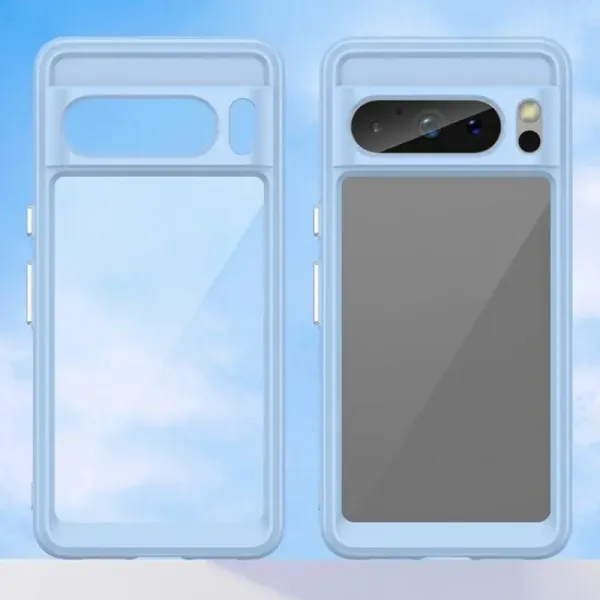 CRYSTAL Ochranný kryt pre Google Pixel 8 Pro modrý
