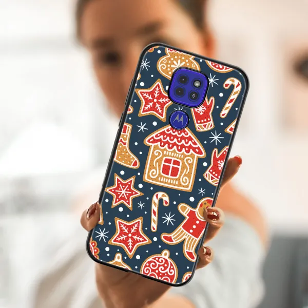 MY ART Kryt s vianočným dizajnom Motorola Moto G9 Play / E7 Plus CHRISTMAS (069)