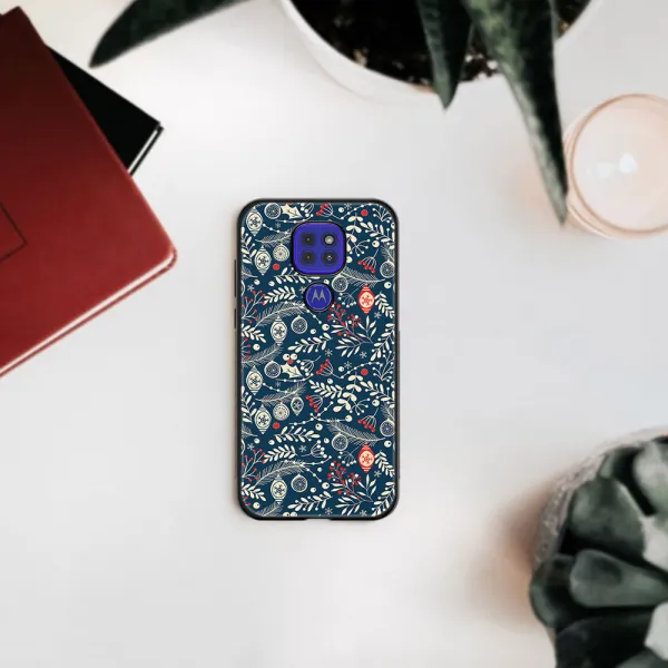 MY ART Kryt s vianočným dizajnom Motorola Moto G9 Play / E7 Plus MISTLETOE (070)