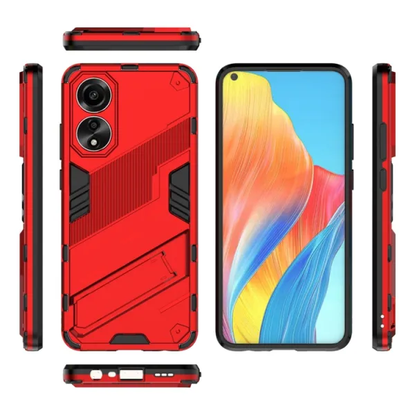 BIB Ochranný kryt pre Oppo A78 červený