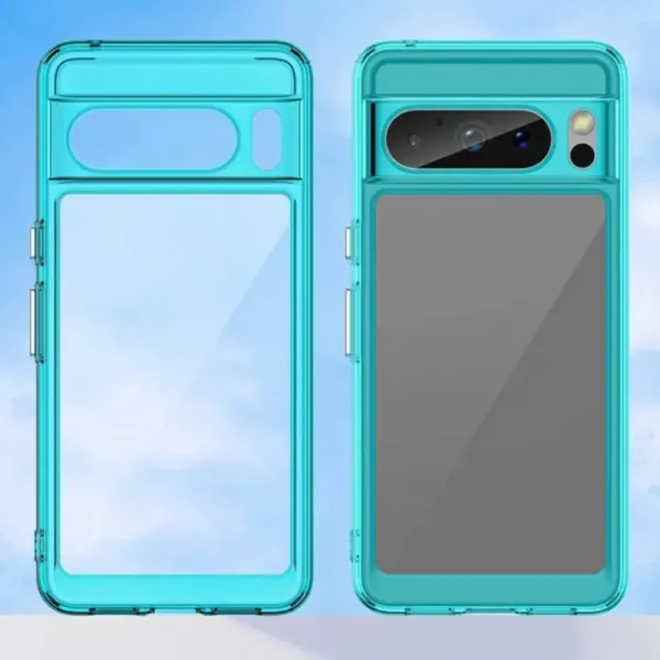 CRYSTAL Ochranný kryt pre Google Pixel 8 Pro tyrkysový