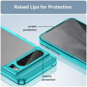 CRYSTAL Ochranný kryt pre Google Pixel 8 Pro tyrkysový