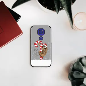 MY ART Kryt s vianočným dizajnom Motorola Moto G9 Play / E7 Plus CANDY (076)