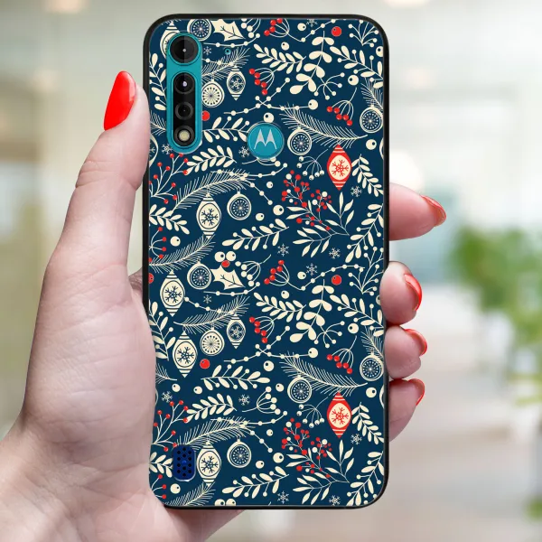 MY ART Kryt s vianočným dizajnom Motorola Moto G8 Power Lite MISTLETOE (070)