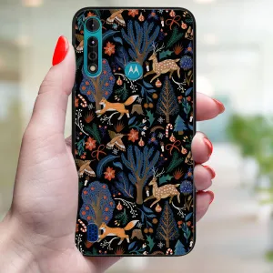 MY ART Kryt s vianočným dizajnom Motorola Moto G8 Power Lite WINTER (071)