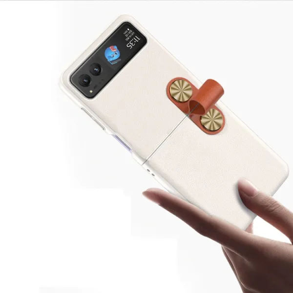 SWIFT Ochranný obal s držiakom Motorola Razr 40 biely