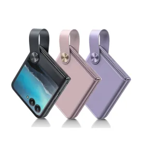 SWIFT Ochranný obal s držiakom Motorola Razr 40 biely