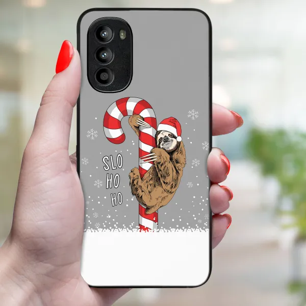 MY ART Kryt s vianočným dizajnom Motorola Moto G52 CANDY (076)