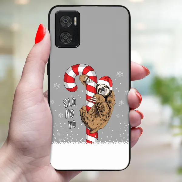 MY ART Kryt s vianočným dizajnom Motorola Moto E22 / E22i CANDY (076)