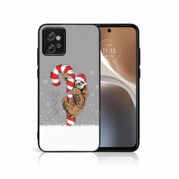 MY ART Kryt s vianočným dizajnom Motorola Moto G32 CANDY (076)
