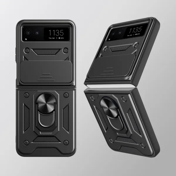 RING CAMERA Kryt s držiakom pre Motorola Razr 40 modrý