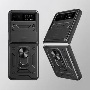 RING CAMERA Kryt s držiakom pre Motorola Razr 40 modrý