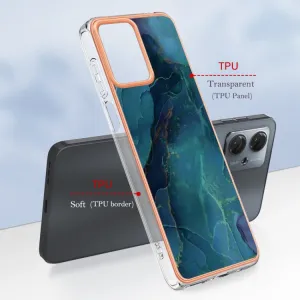 IMD MARBLE Ochranný kryt Motorola Moto G14 GREEN