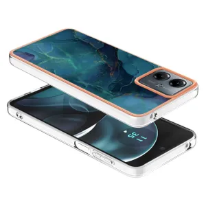 IMD MARBLE Ochranný kryt Motorola Moto G14 GREEN
