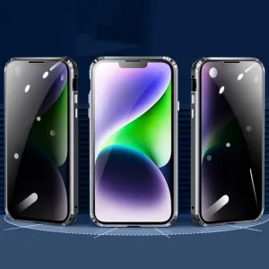 Magnetický kryt 360 pre Apple iPhone 15 modrý