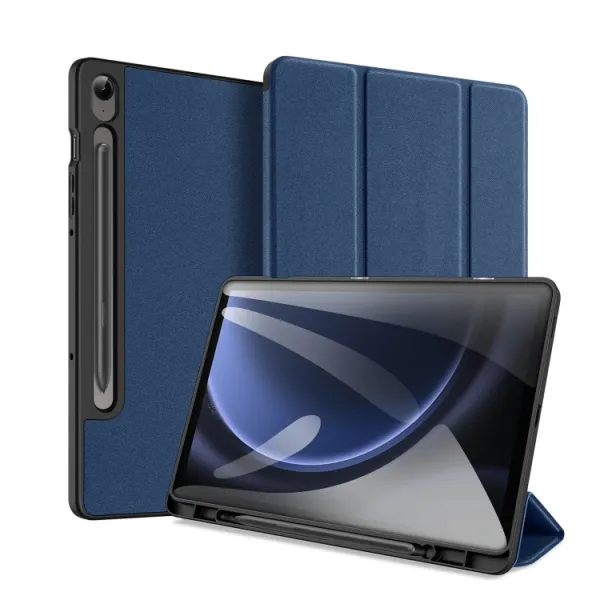 Dux Ducis Domo puzdro na Samsung Galaxy Tab S9 FE, modré