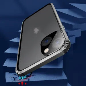 Magnetický kryt 360 pre Apple iPhone 15 modrý