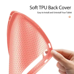 DUX DOMO Zaklápacie puzdro Samsung Galaxy Tab S9 FE+ ružové