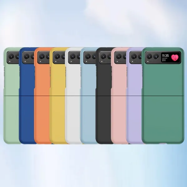 PLASTIC Ochranný plastový kryt Motorola Razr 40 modrý