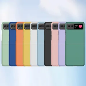 PLASTIC Ochranný plastový kryt Motorola Razr 40 modrý