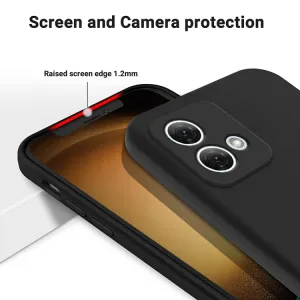 RUBBER Ochranný kryt pre Motorola Moto G84 5G čierny