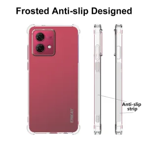 ENKAY AIRBAG Extra odolný kryt Motorola Moto G84 5G priehľadný