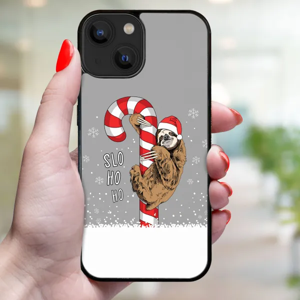 MY ART Kryt s vianočným dizajnom Apple iPhone 14 CANDY (076)